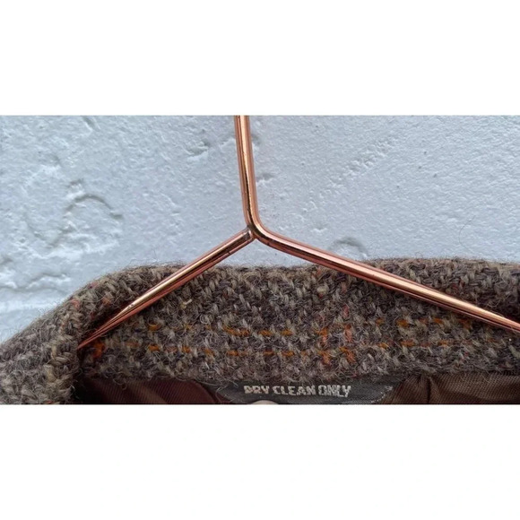 Moda Tallia Mens Long Sleeve Two Buttons Pure Wool Plaid Blazer Jacket Sz L/XL - Picture 13 of 14